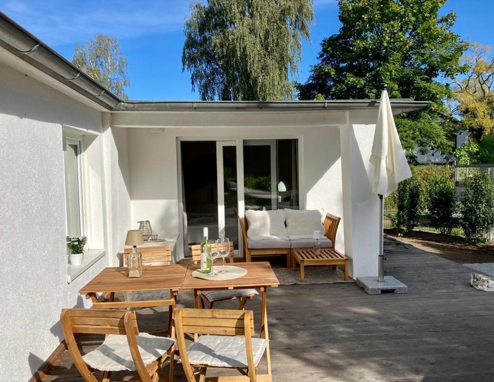 Moderner Bungalow Im Seebad Bansin, 200 Meter Zum Strand Херингсдорф Екстериор снимка